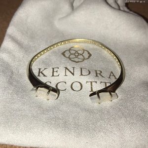 Gold Iridescent Drusy Kendra Scott Bianca Bracelet